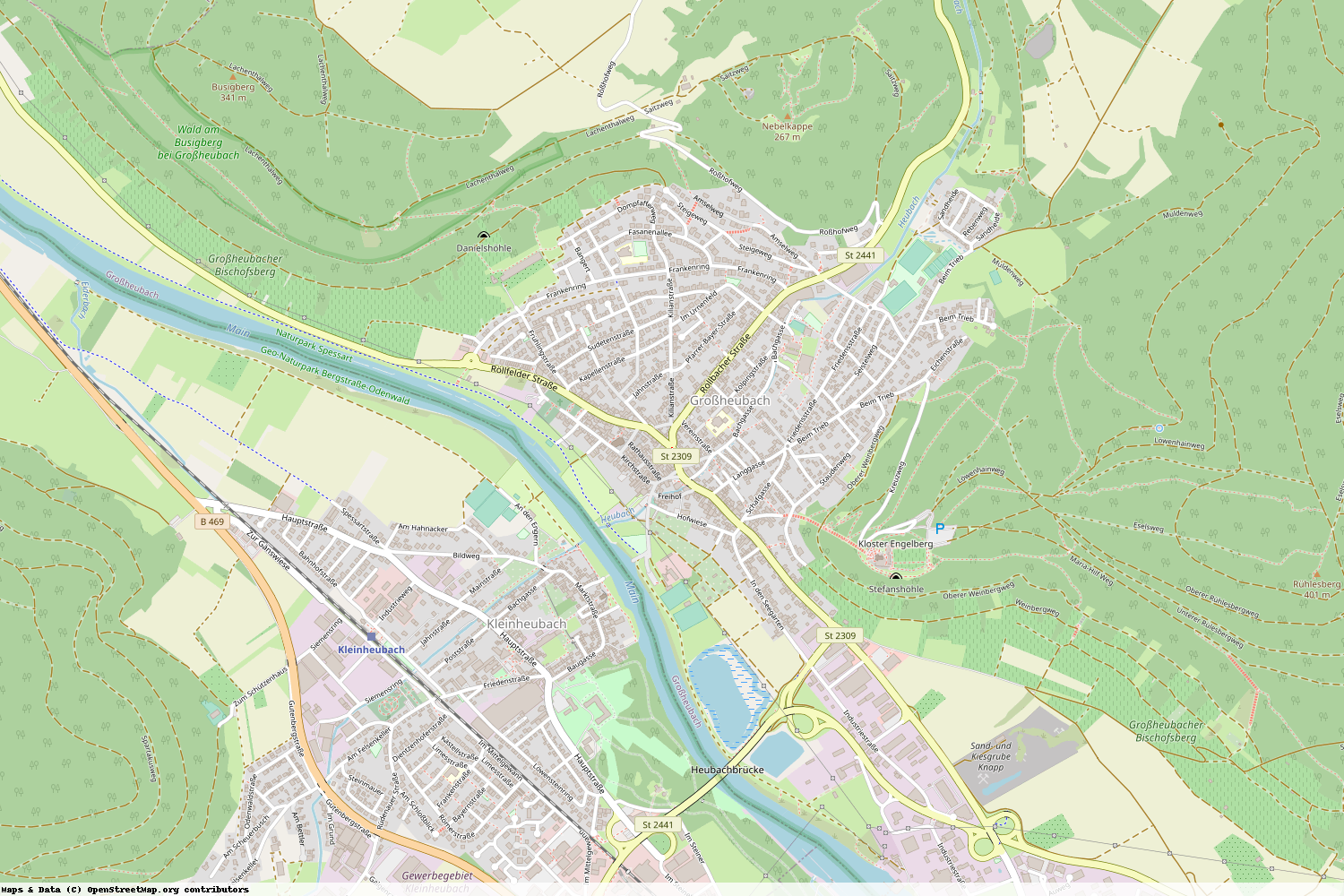 Ist gerade Stromausfall in Bayern - Miltenberg - Großheubach?