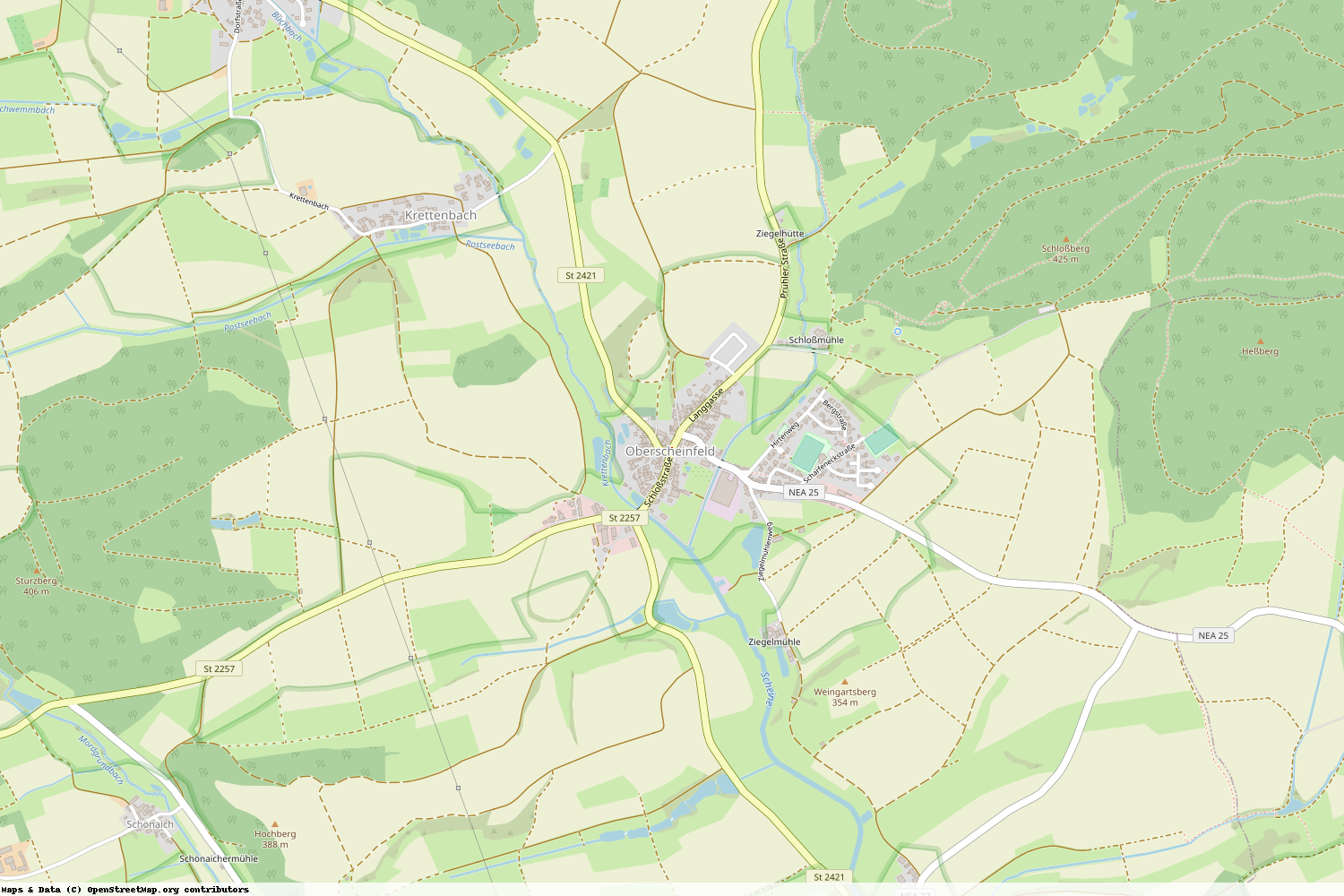 Ist gerade Stromausfall in Bayern - Neustadt a.d. Aisch-Bad Windsheim - Oberscheinfeld?