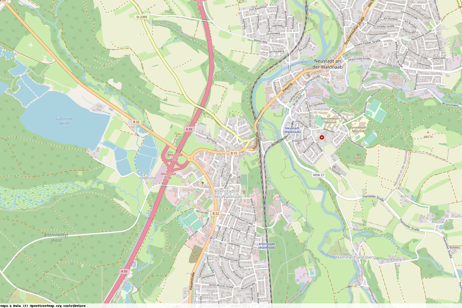 Ist gerade Stromausfall in Bayern - Neustadt a.d. Waldnaab - Altenstadt a.d. Waldnaab?