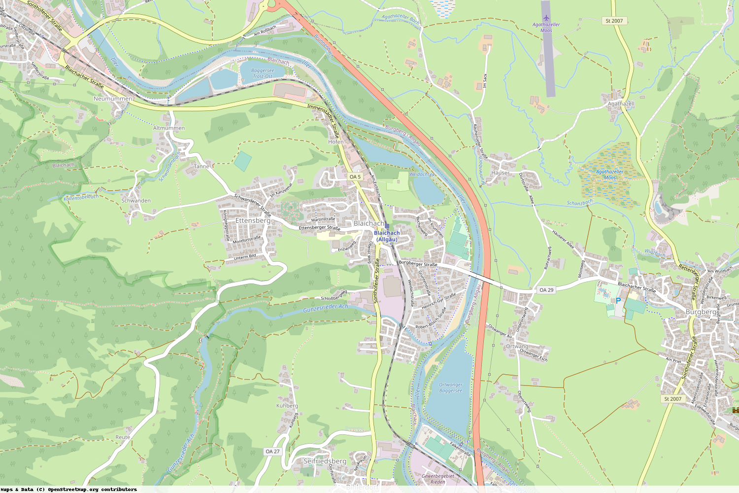 Ist gerade Stromausfall in Bayern - Oberallgäu - Blaichach?