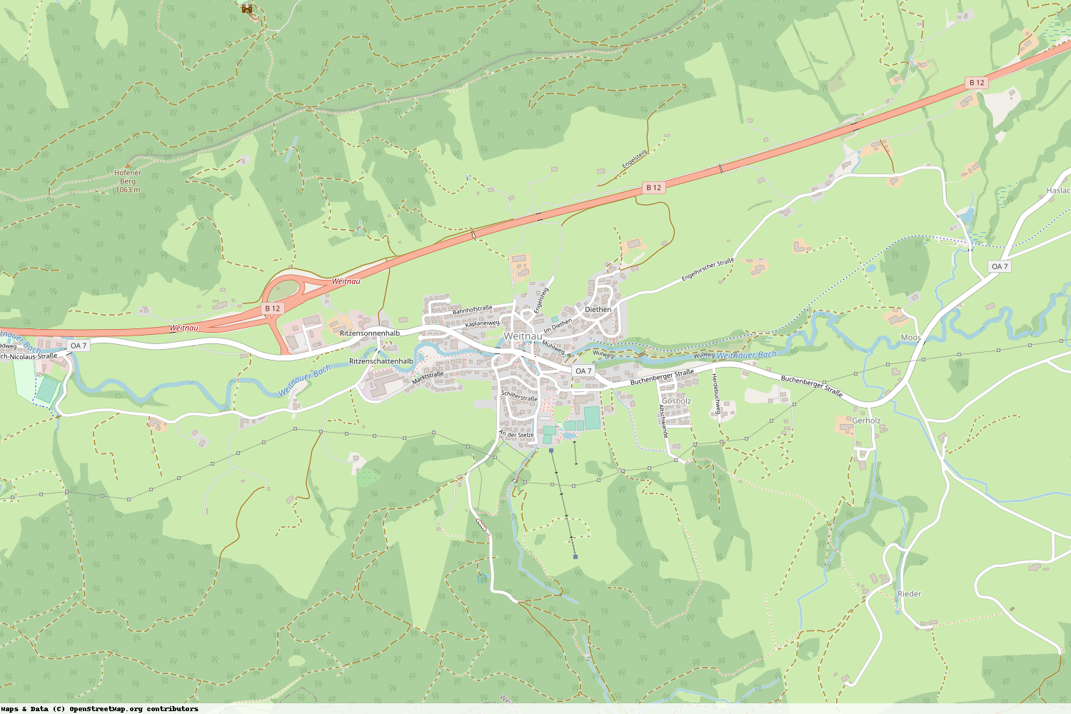 Ist gerade Stromausfall in Bayern - Oberallgäu - Weitnau?