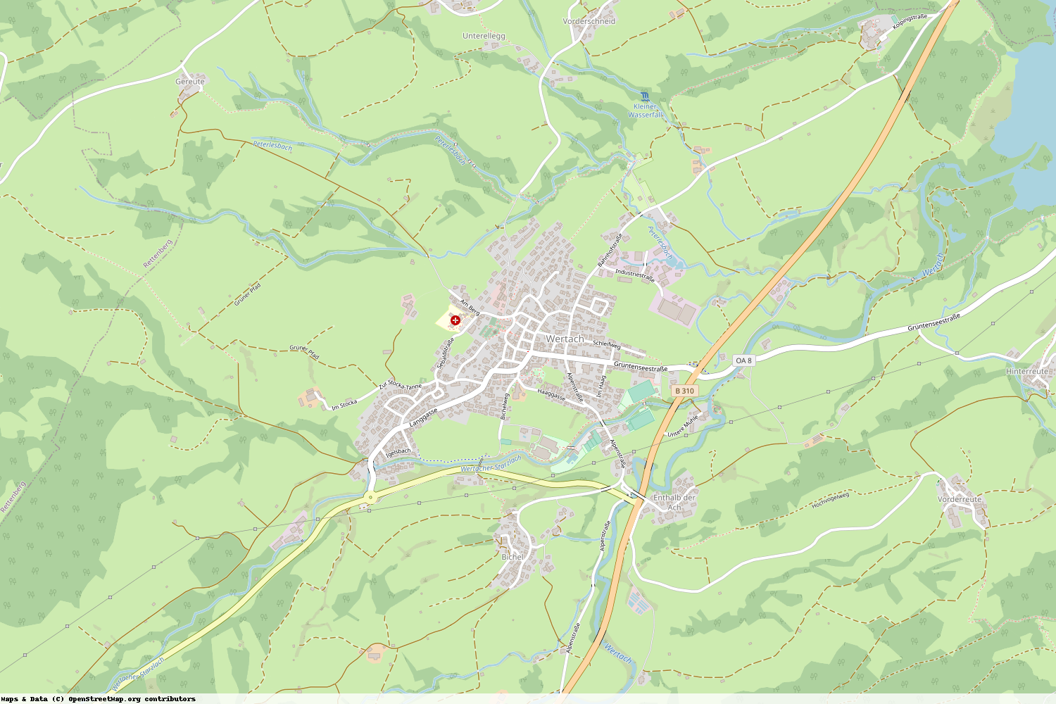 Ist gerade Stromausfall in Bayern - Oberallgäu - Wertach?