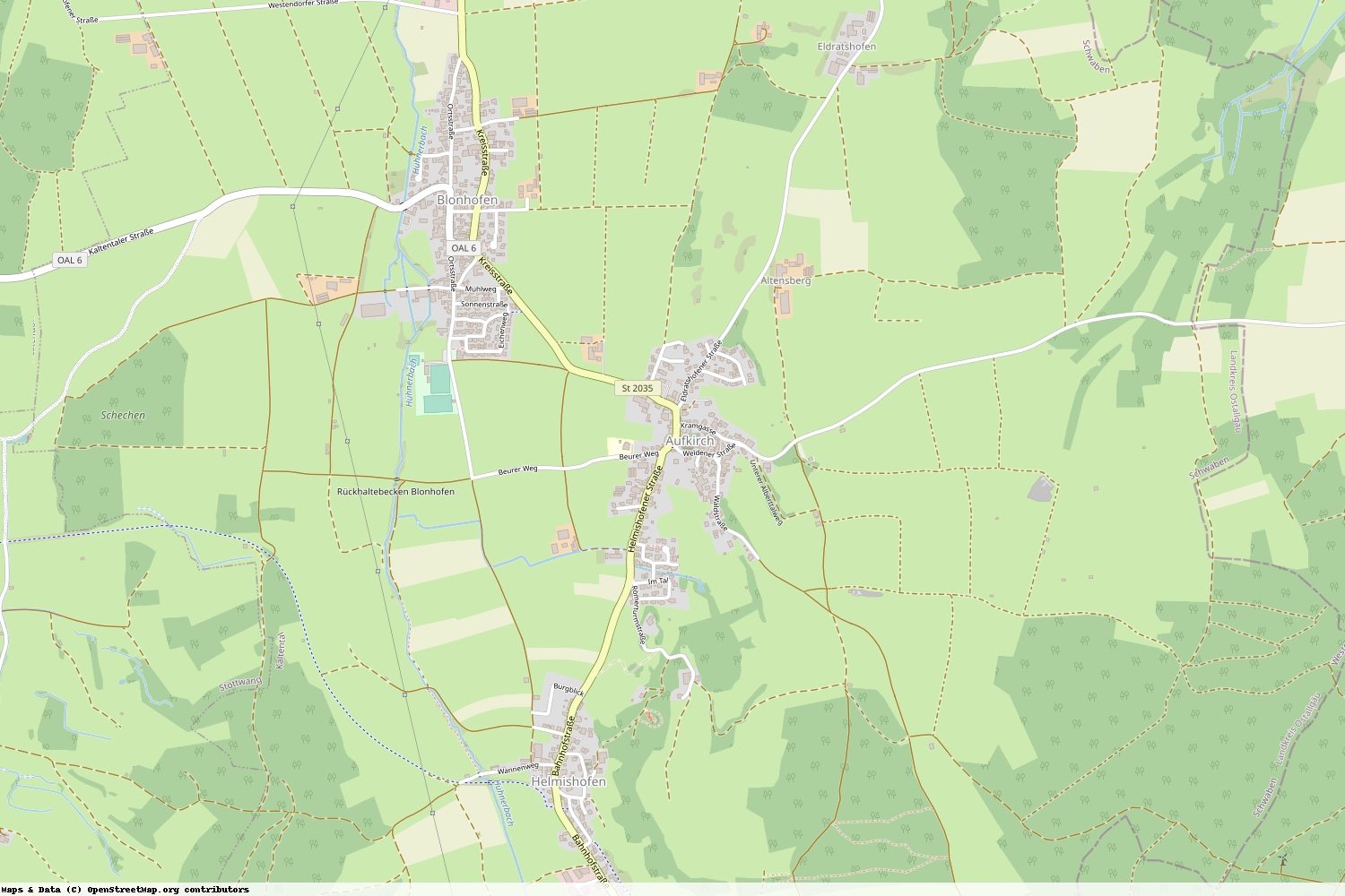 Ist gerade Stromausfall in Bayern - Ostallgäu - Kaltental?