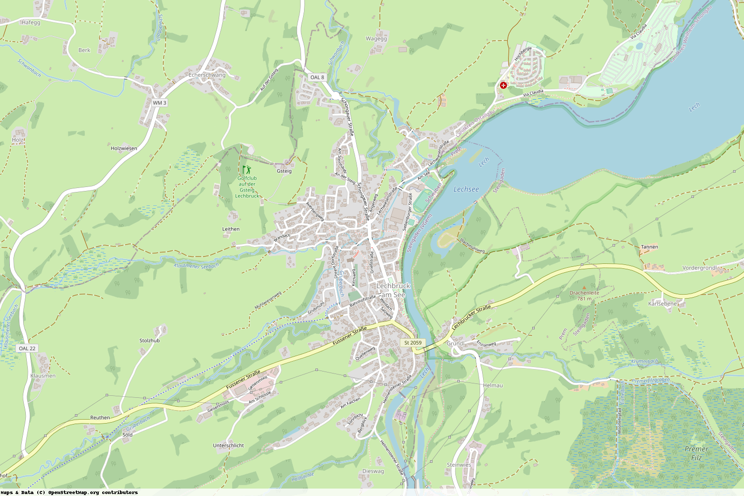 Ist gerade Stromausfall in Bayern - Ostallgäu - Lechbruck am See?