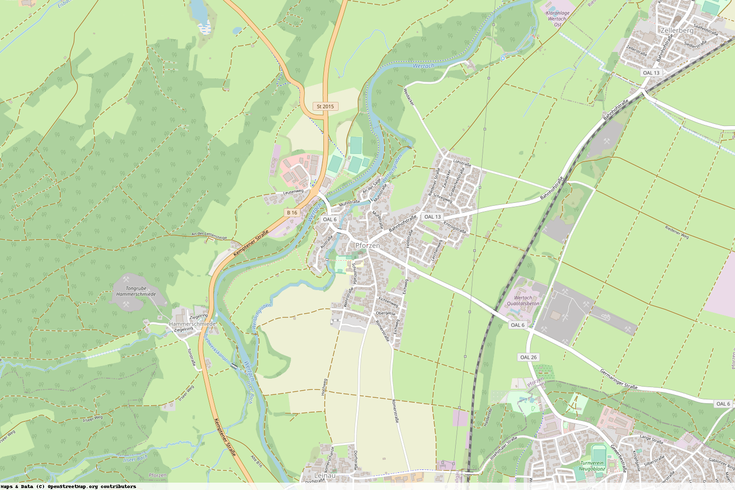 Ist gerade Stromausfall in Bayern - Ostallgäu - Pforzen?