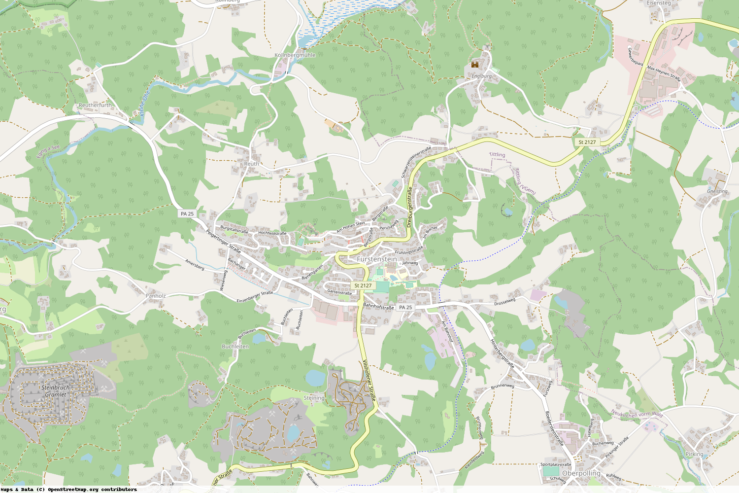 Ist gerade Stromausfall in Bayern - Passau - Fürstenstein?