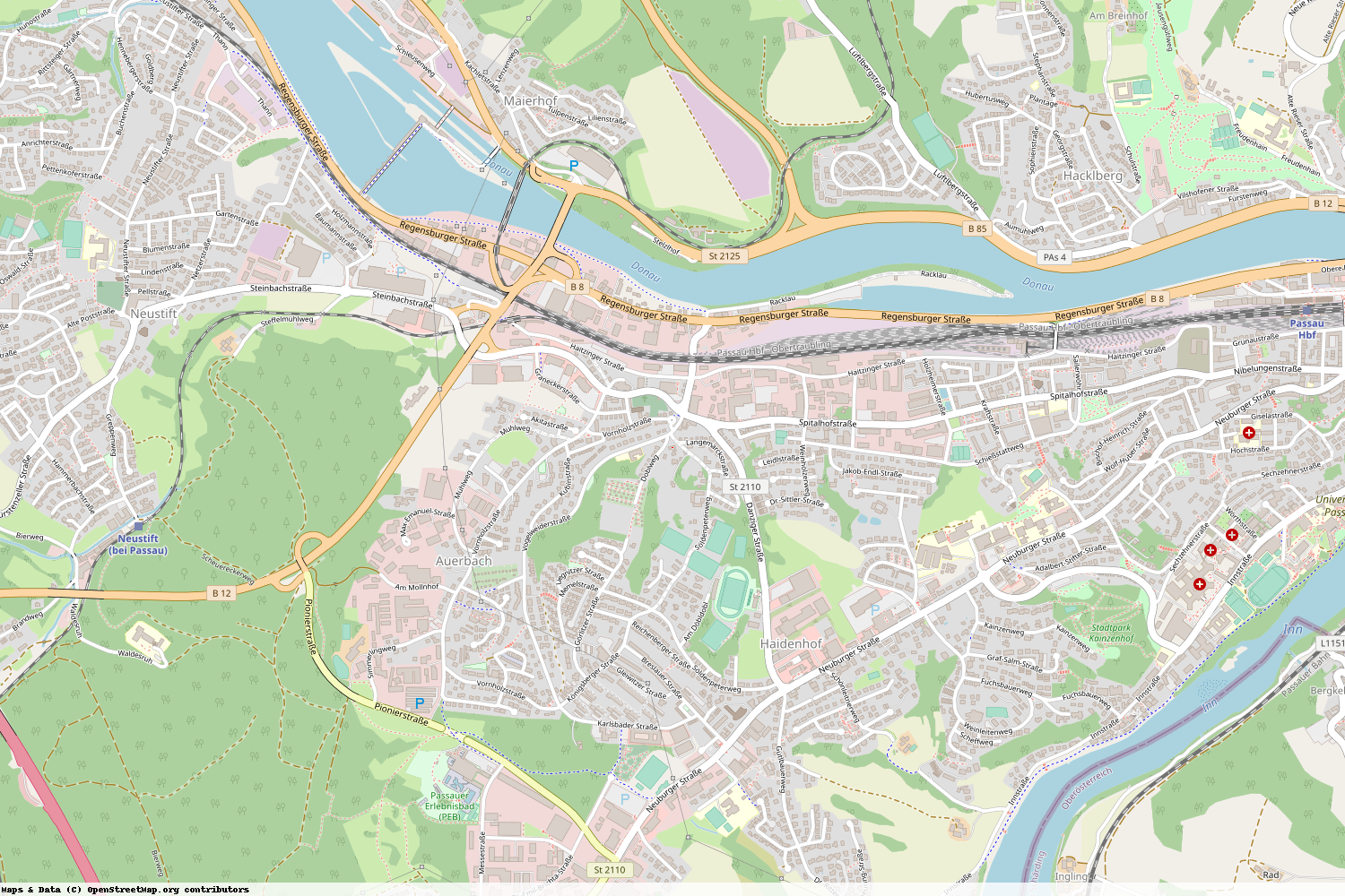 Ist gerade Stromausfall in Bayern - Passau - Passau?