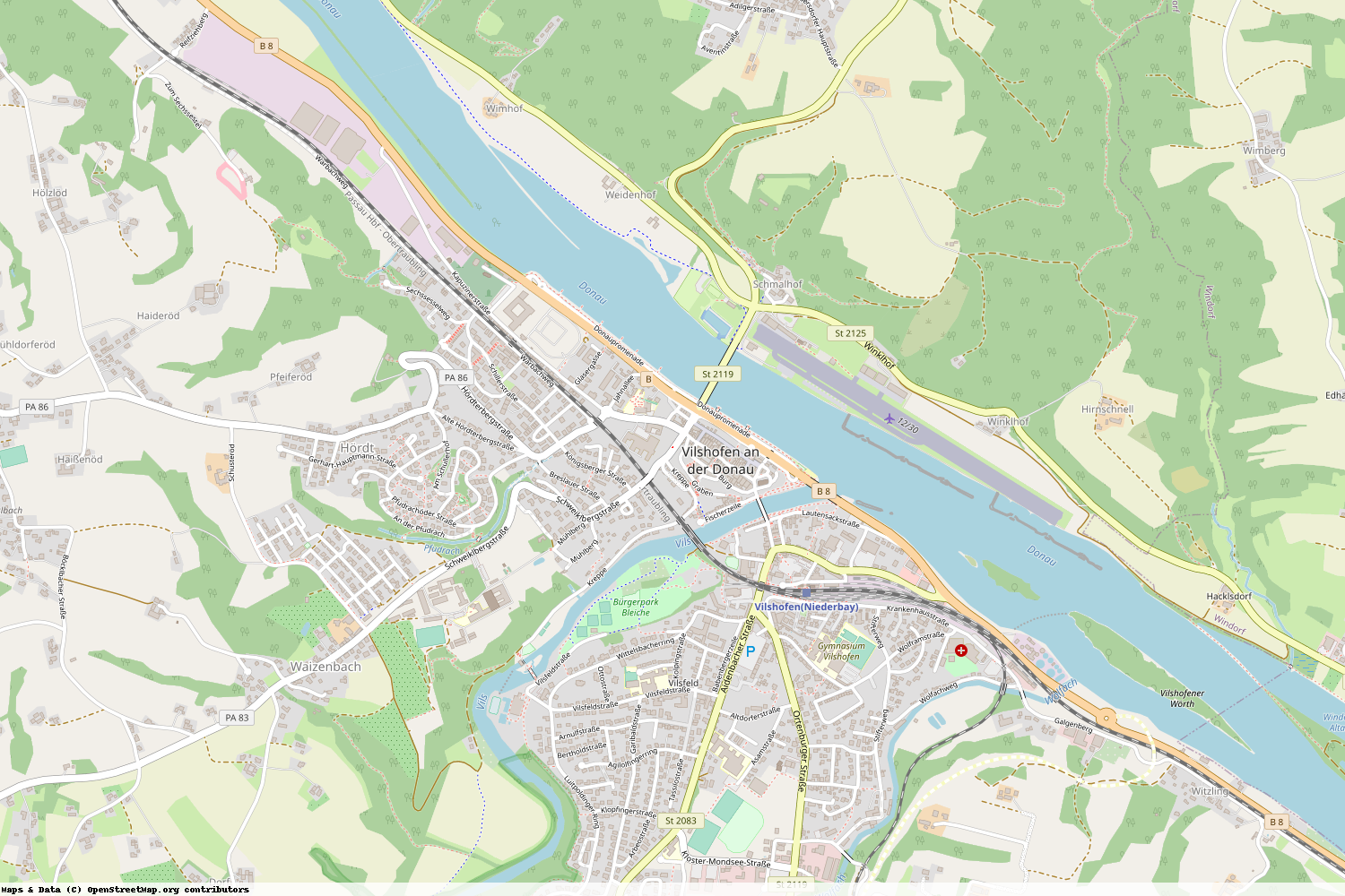 Ist gerade Stromausfall in Bayern - Passau - Vilshofen an der Donau?