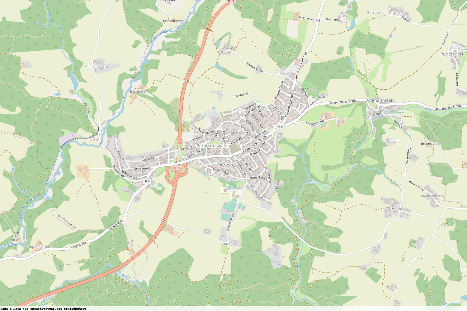 Ist gerade Stromausfall in Bayern - Regensburg - Bernhardswald?
