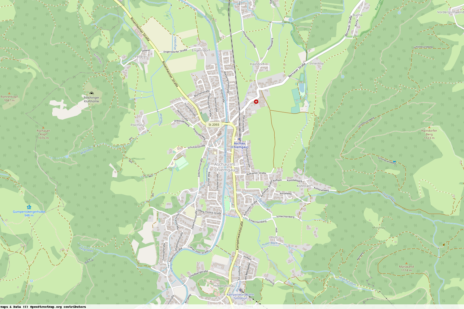 Ist gerade Stromausfall in Bayern - Rosenheim - Aschau i. Chiemgau?