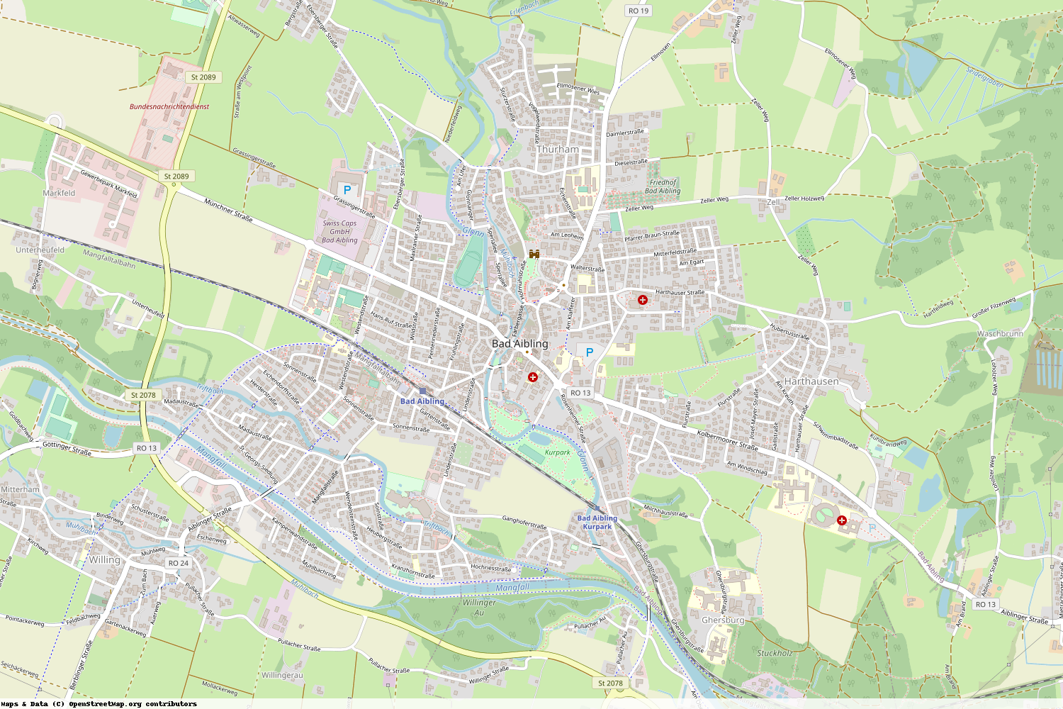 Ist gerade Stromausfall in Bayern - Rosenheim - Bad Aibling?