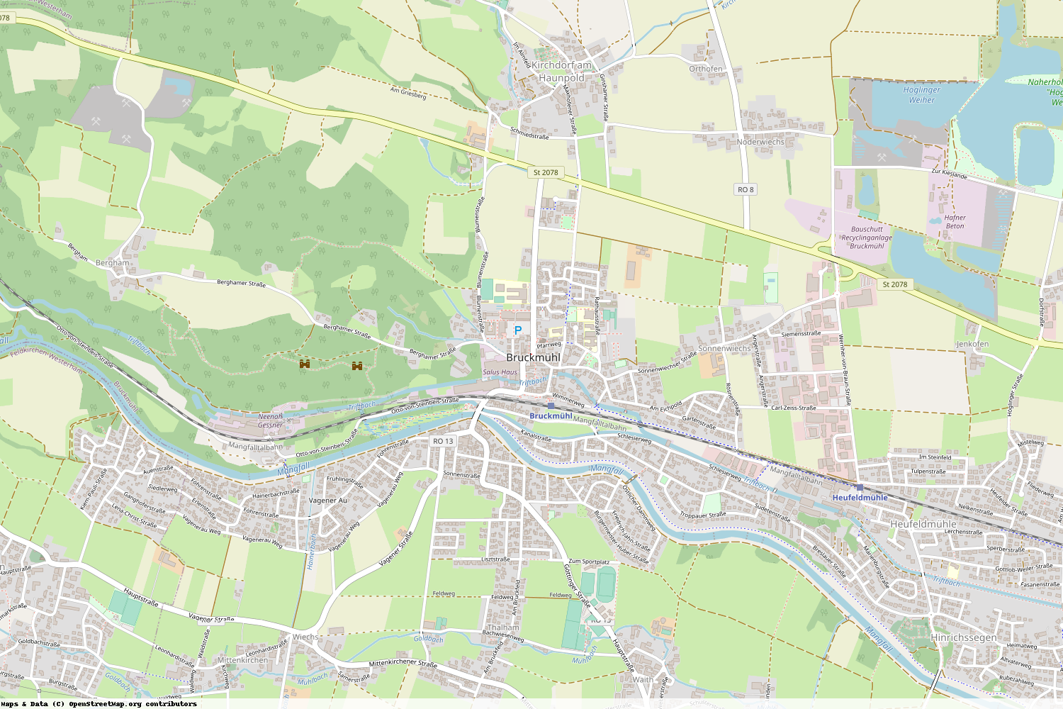 Ist gerade Stromausfall in Bayern - Rosenheim - Bruckmühl?