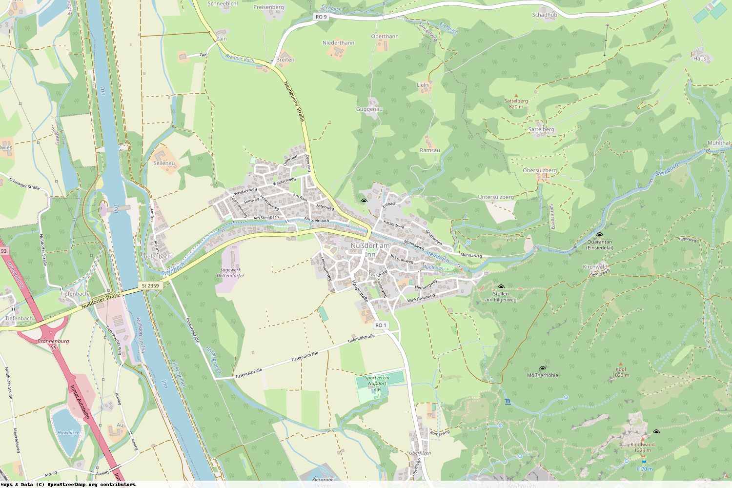 Ist gerade Stromausfall in Bayern - Rosenheim - Nußdorf a. Inn?