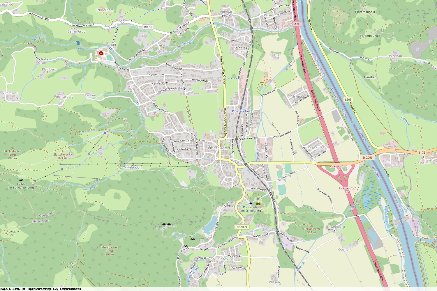 Ist gerade Stromausfall in Bayern - Rosenheim - Oberaudorf?