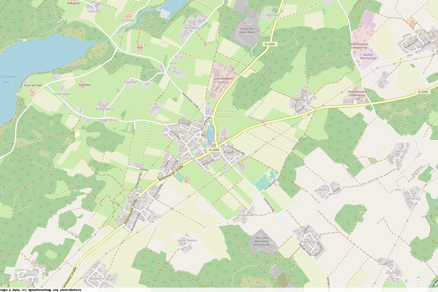 Ist gerade Stromausfall in Bayern - Rosenheim - Prutting?