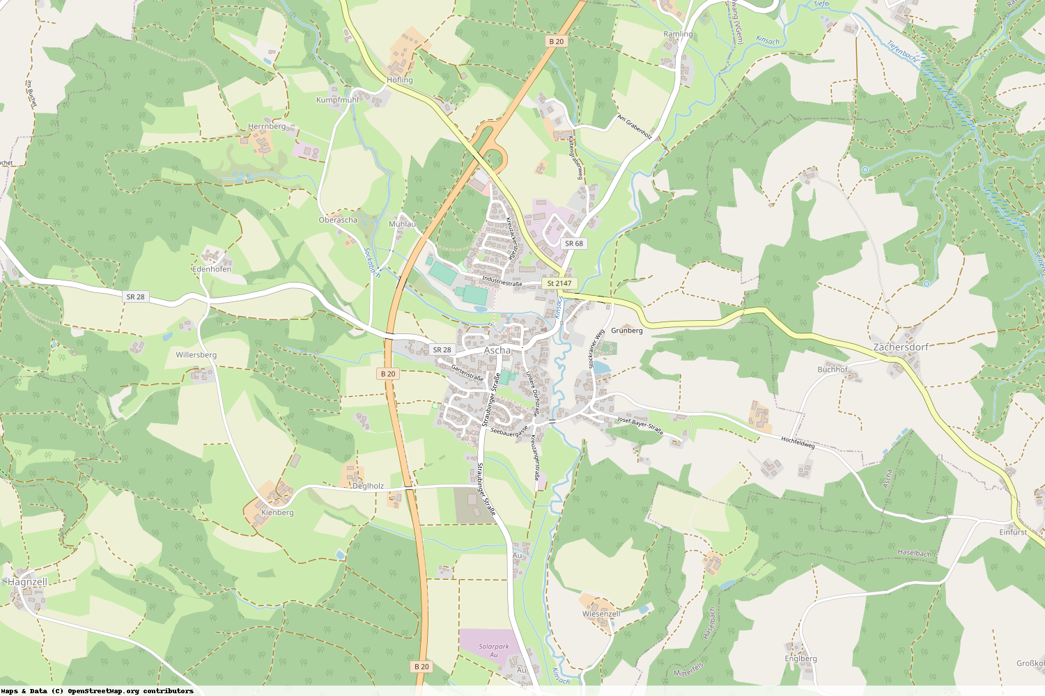 Ist gerade Stromausfall in Bayern - Straubing-Bogen - Ascha?