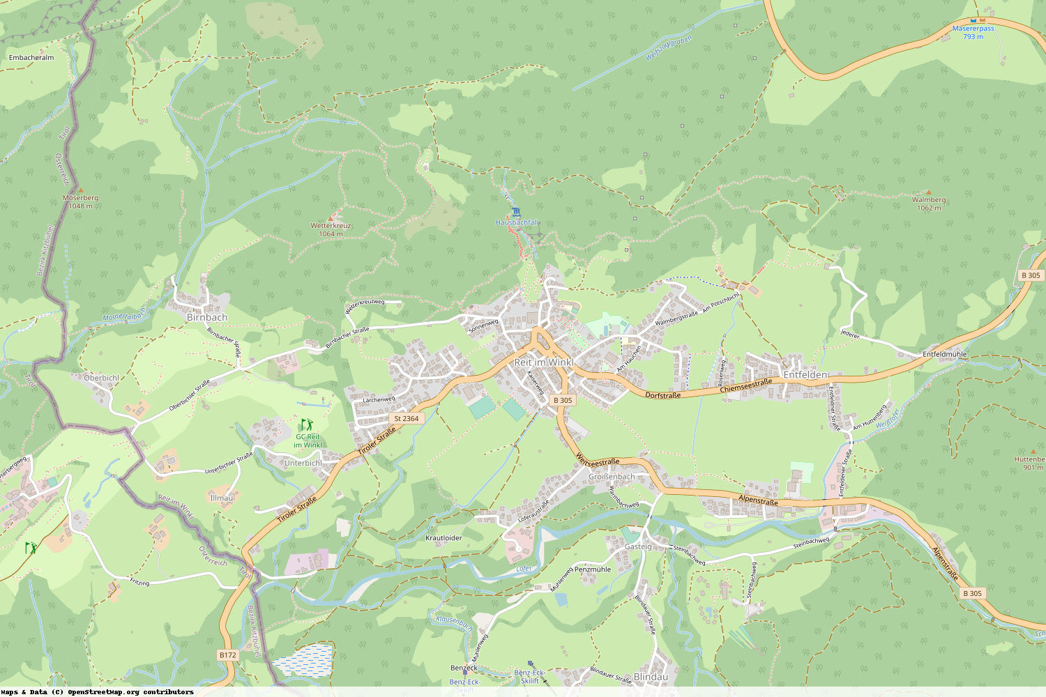 Ist gerade Stromausfall in Bayern - Traunstein - Reit im Winkl?