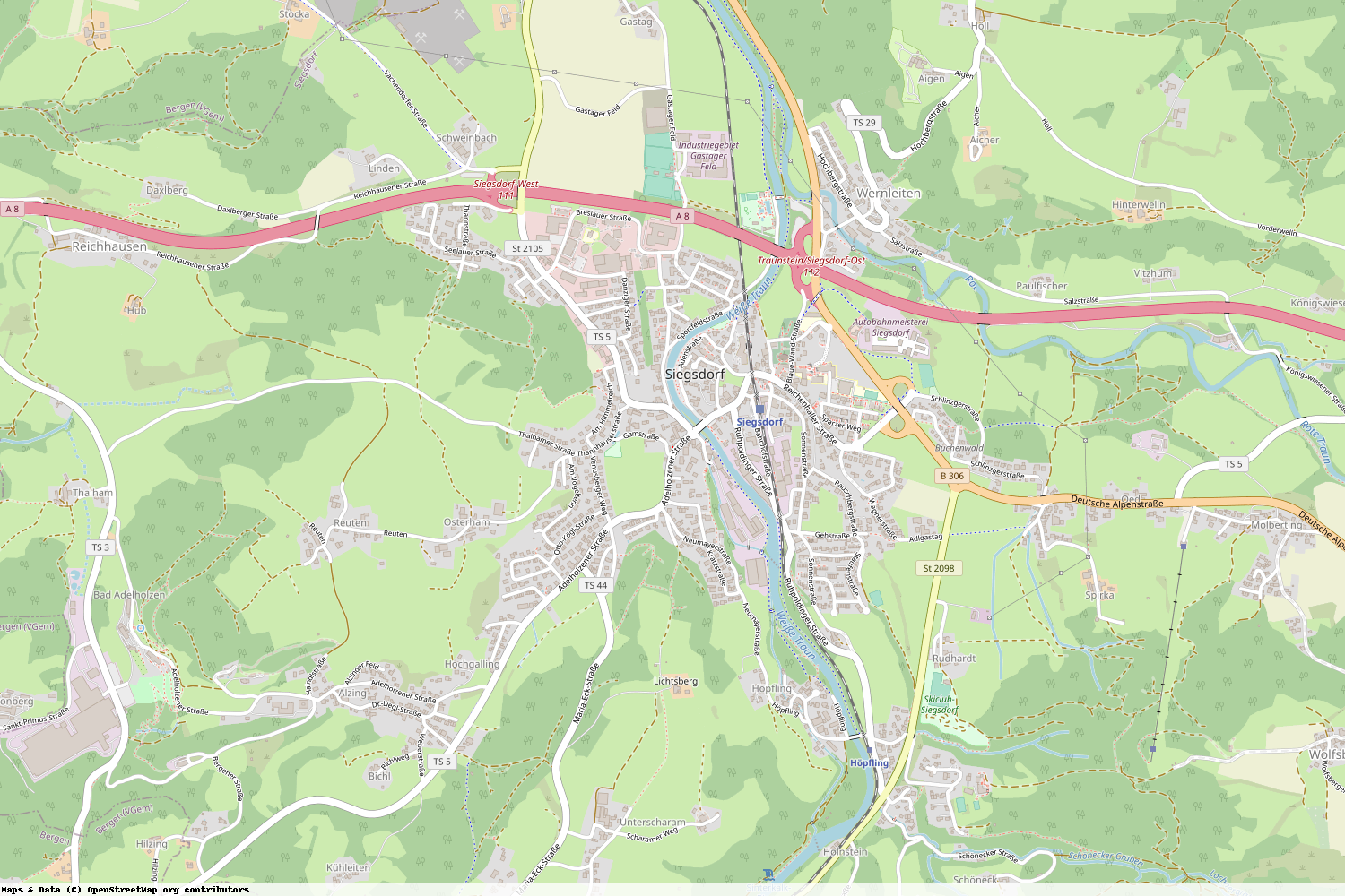 Ist gerade Stromausfall in Bayern - Traunstein - Siegsdorf?