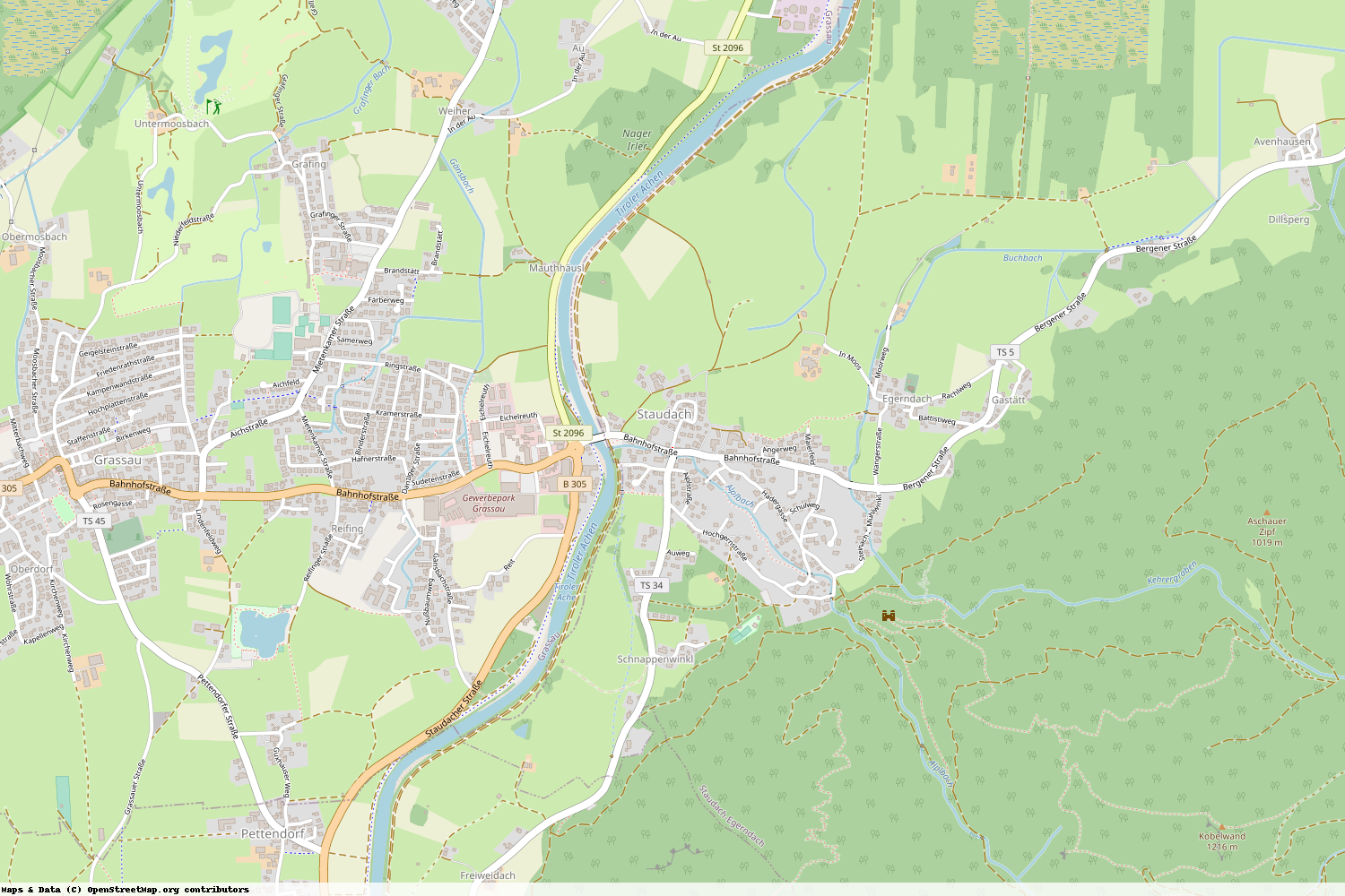 Ist gerade Stromausfall in Bayern - Traunstein - Staudach-Egerndach?