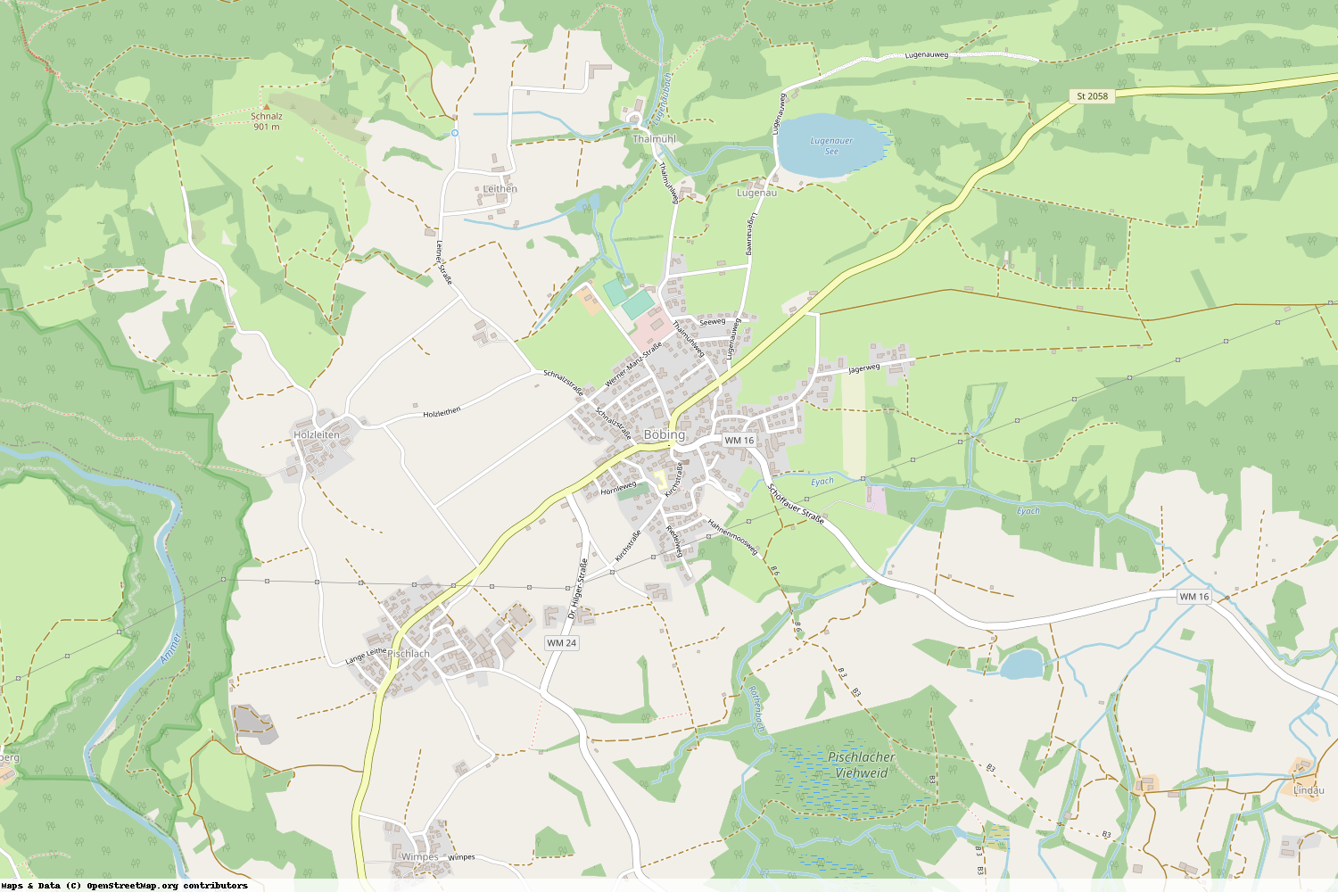Ist gerade Stromausfall in Bayern - Weilheim-Schongau - Böbing?