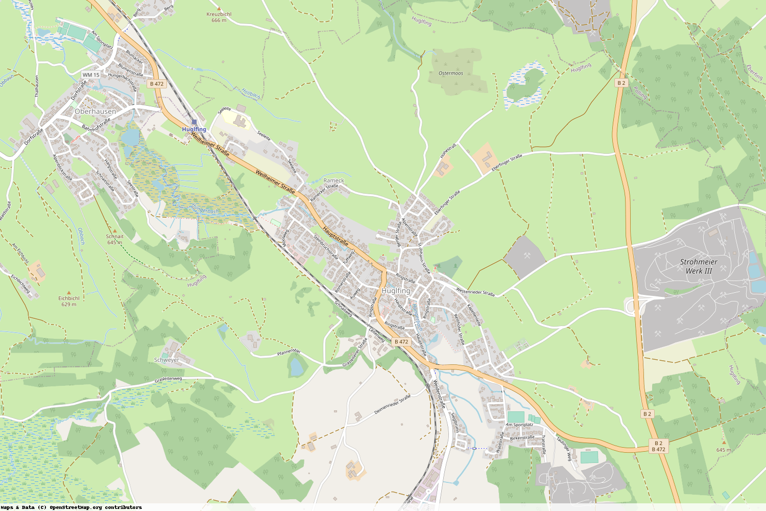 Ist gerade Stromausfall in Bayern - Weilheim-Schongau - Huglfing?
