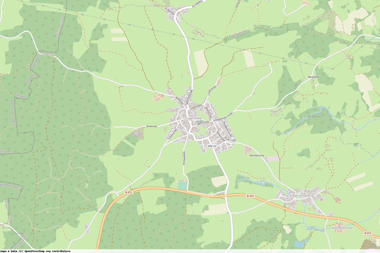 Ist gerade Stromausfall in Bayern - Weilheim-Schongau - Ingenried?