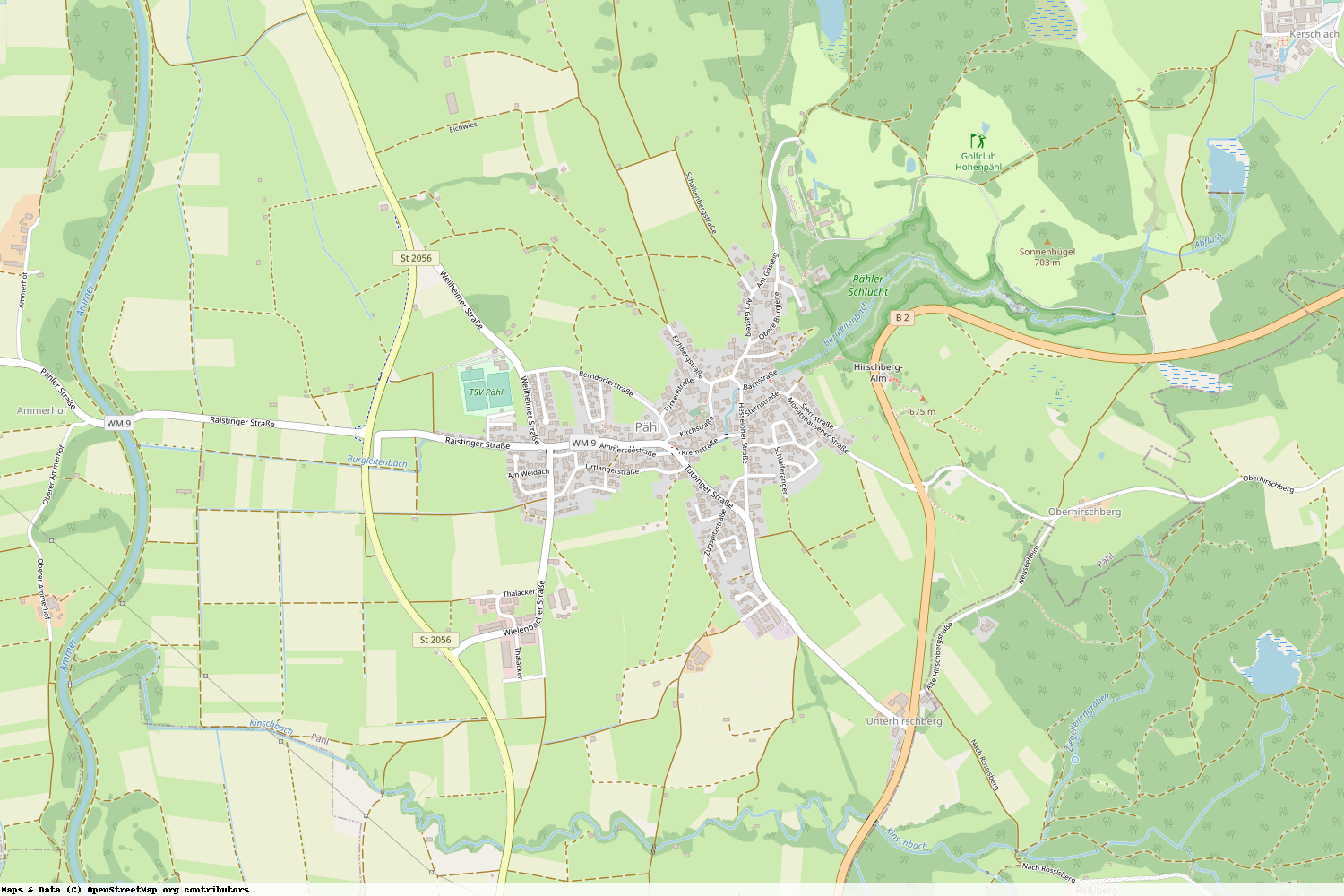 Ist gerade Stromausfall in Bayern - Weilheim-Schongau - Pähl?