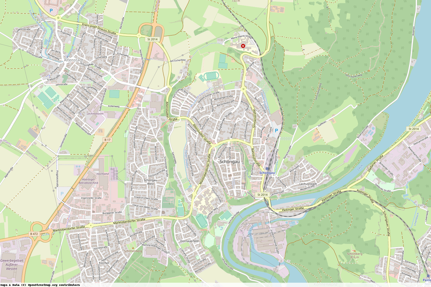Ist gerade Stromausfall in Bayern - Weilheim-Schongau - Schongau?