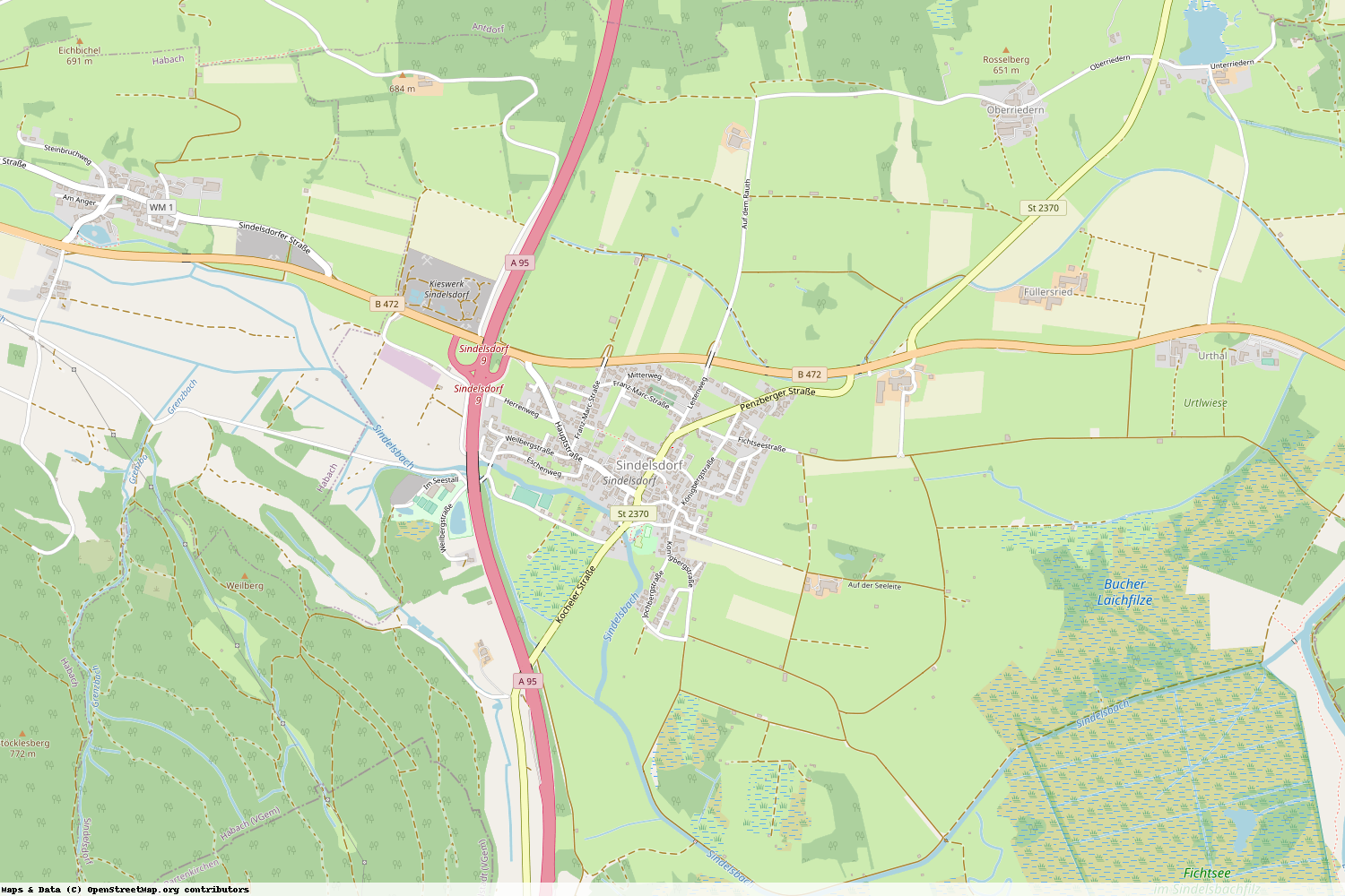 Ist gerade Stromausfall in Bayern - Weilheim-Schongau - Sindelsdorf?