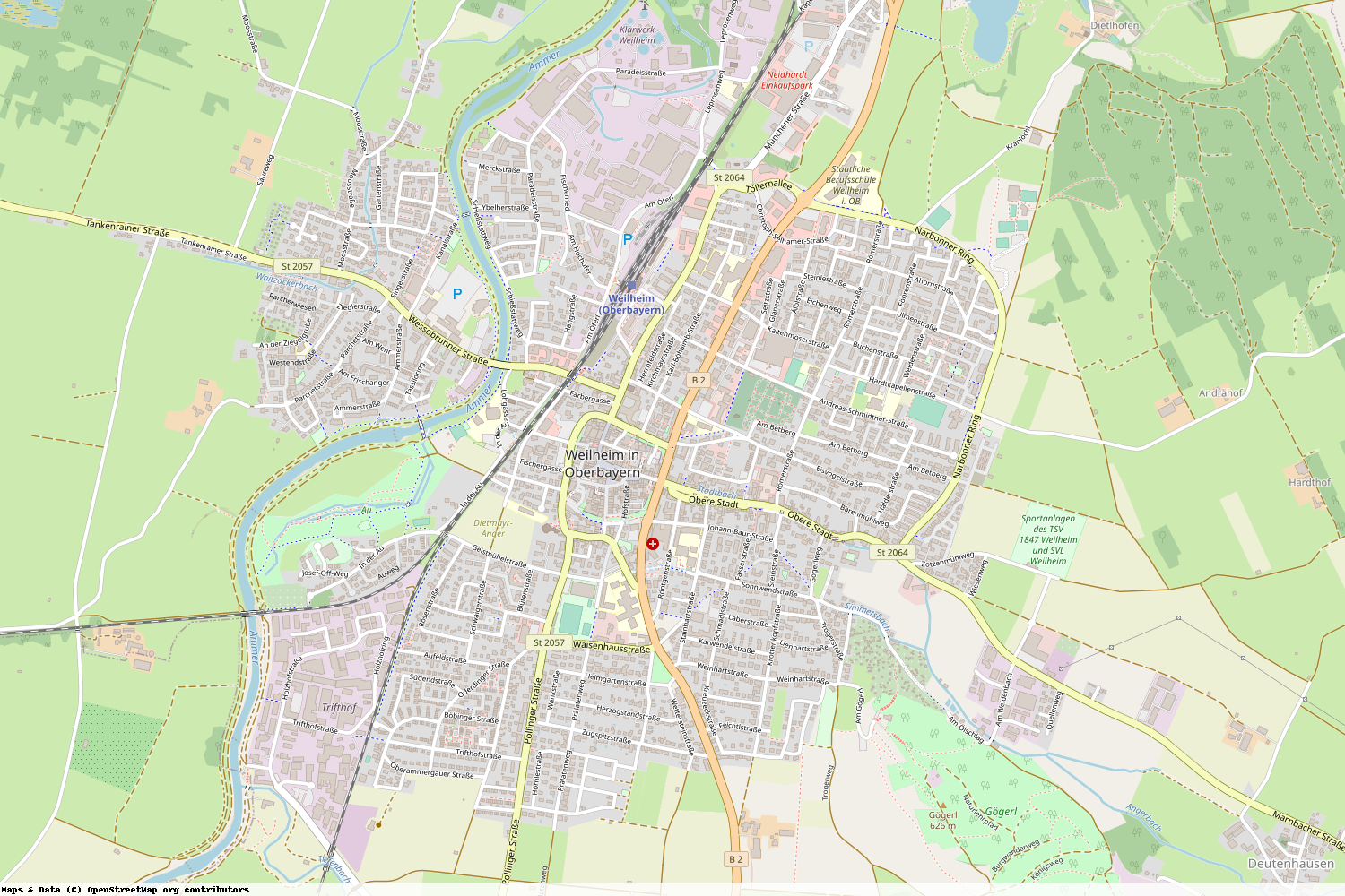 Ist gerade Stromausfall in Bayern - Weilheim-Schongau - Weilheim i. OB?