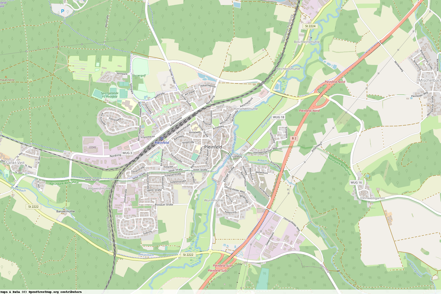 Ist gerade Stromausfall in Bayern - Weißenburg-Gunzenhausen - Pleinfeld?