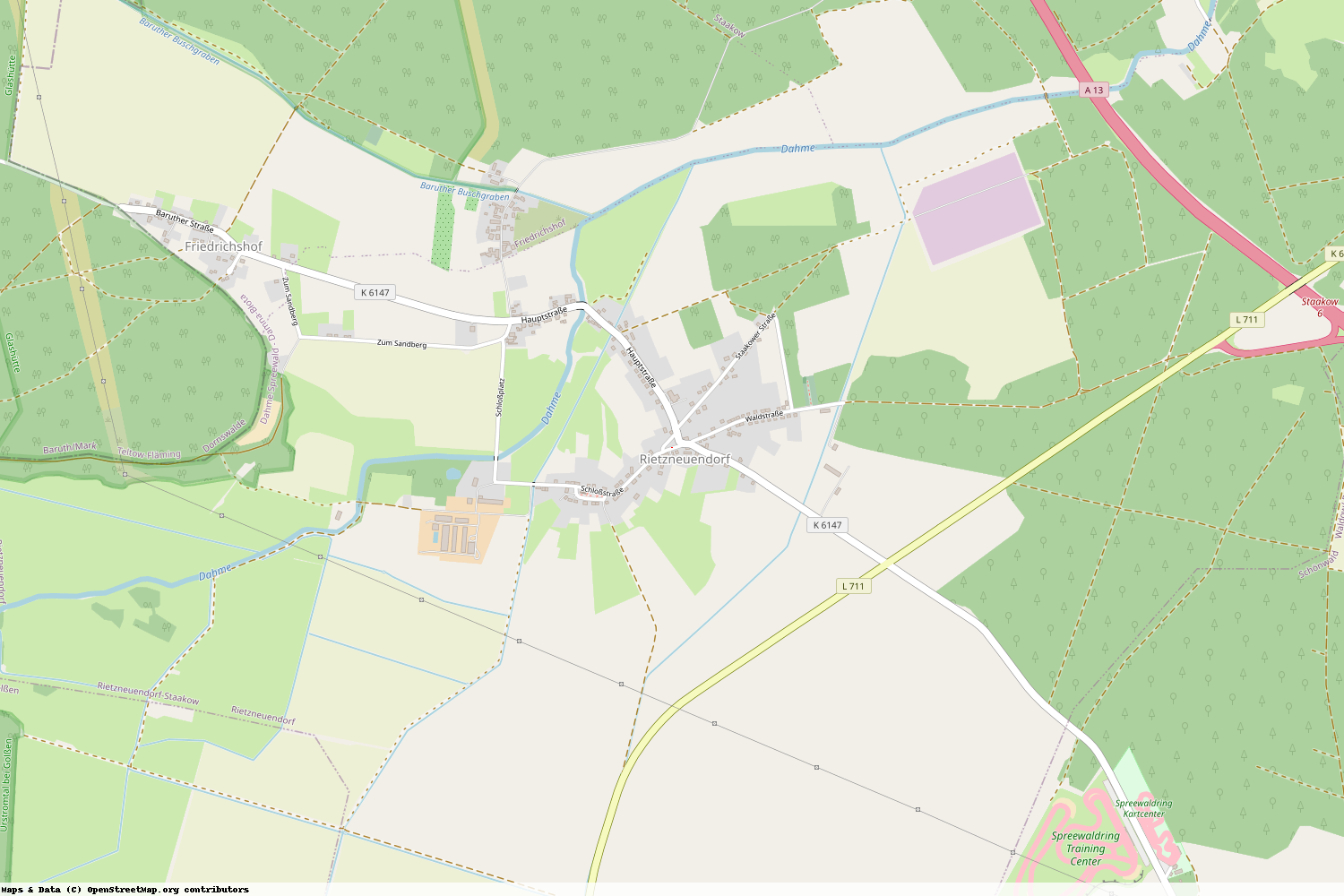 Ist gerade Stromausfall in Brandenburg - Dahme-Spreewald - Rietzneuendorf-Staakow?