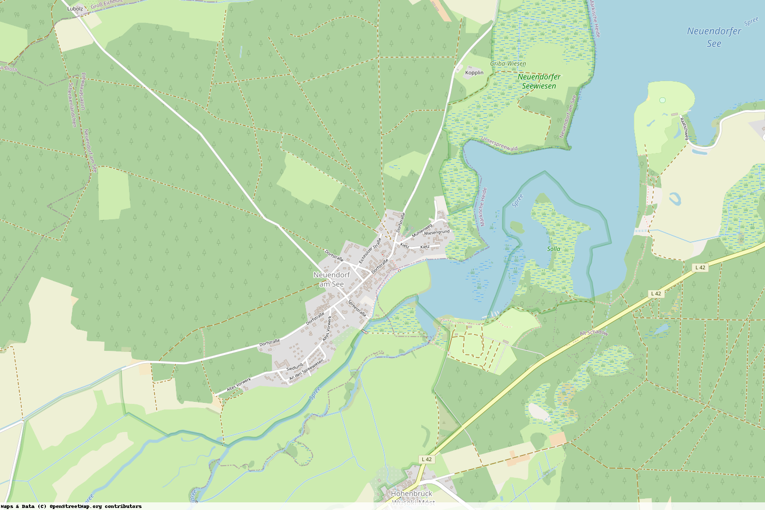 Ist gerade Stromausfall in Brandenburg - Dahme-Spreewald - Unterspreewald?