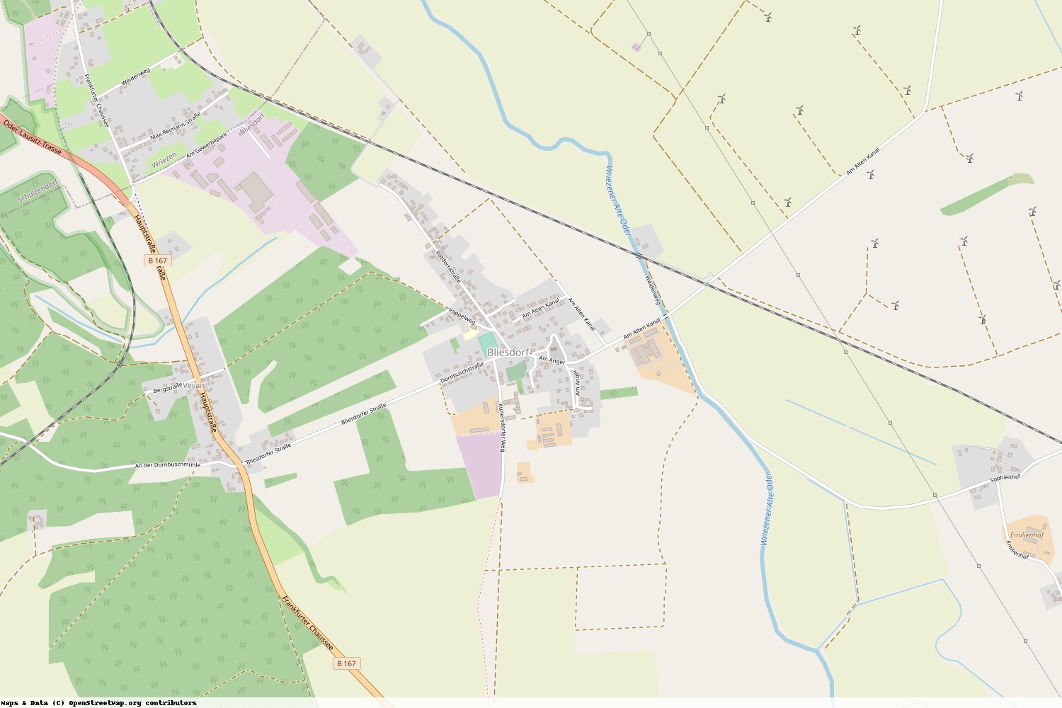 Ist gerade Stromausfall in Brandenburg - Märkisch-Oderland - Bliesdorf?