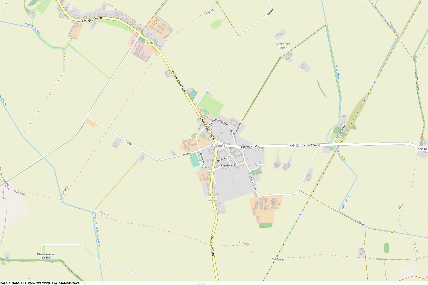 Ist gerade Stromausfall in Brandenburg - Märkisch-Oderland - Oderaue?