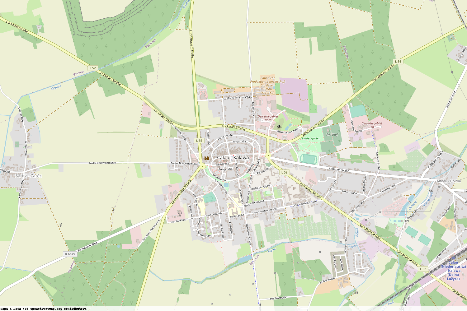 Ist gerade Stromausfall in Brandenburg - Oberspreewald-Lausitz - Calau?