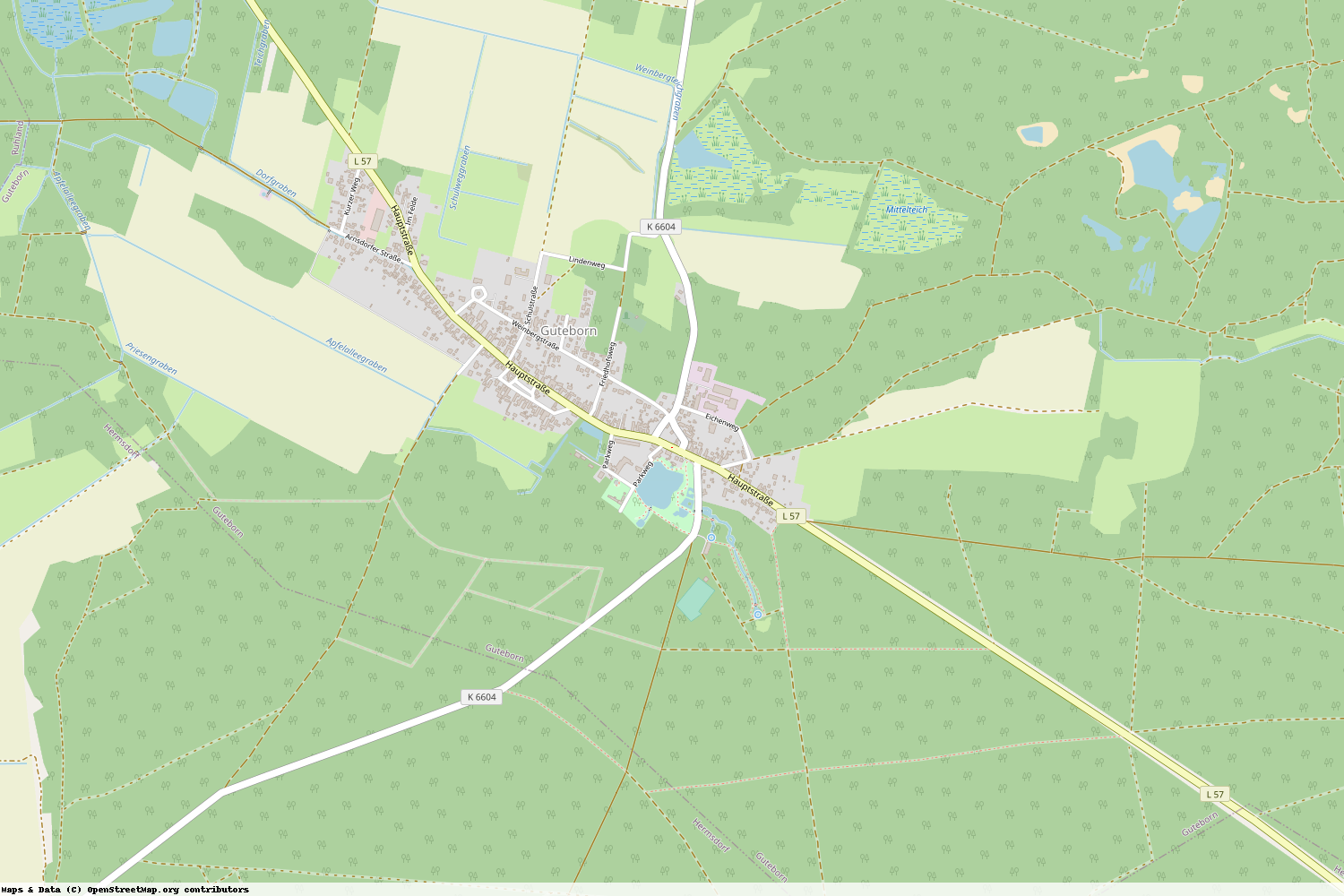 Ist gerade Stromausfall in Brandenburg - Oberspreewald-Lausitz - Guteborn?