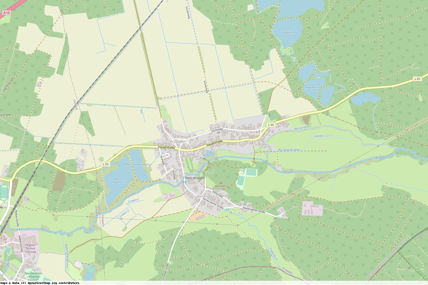 Ist gerade Stromausfall in Brandenburg - Oberspreewald-Lausitz - Kroppen?