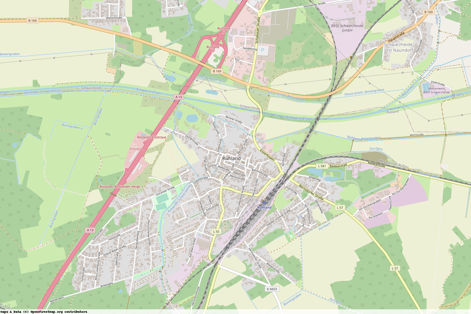 Ist gerade Stromausfall in Brandenburg - Oberspreewald-Lausitz - Ruhland?