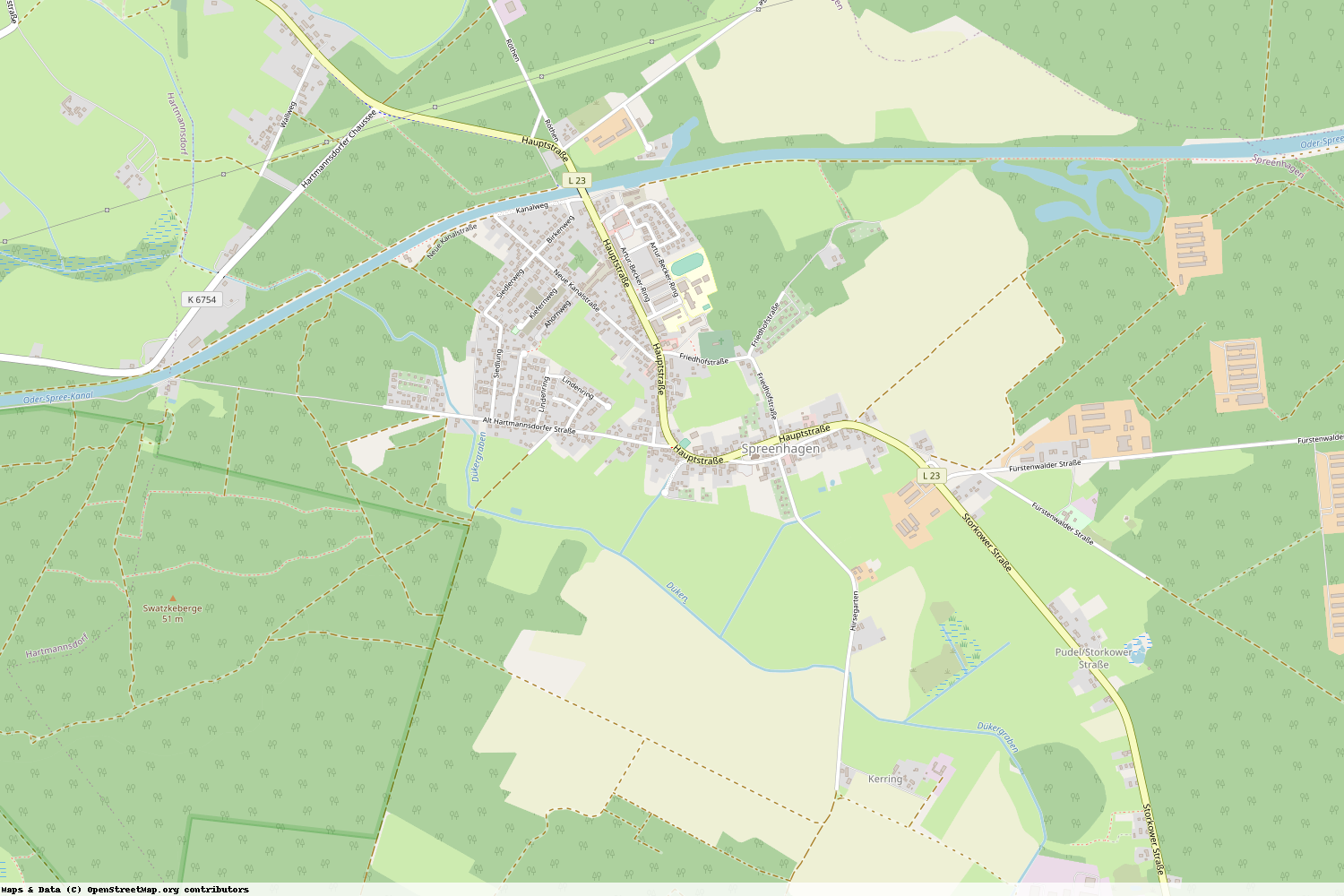 Ist gerade Stromausfall in Brandenburg - Oder-Spree - Spreenhagen?