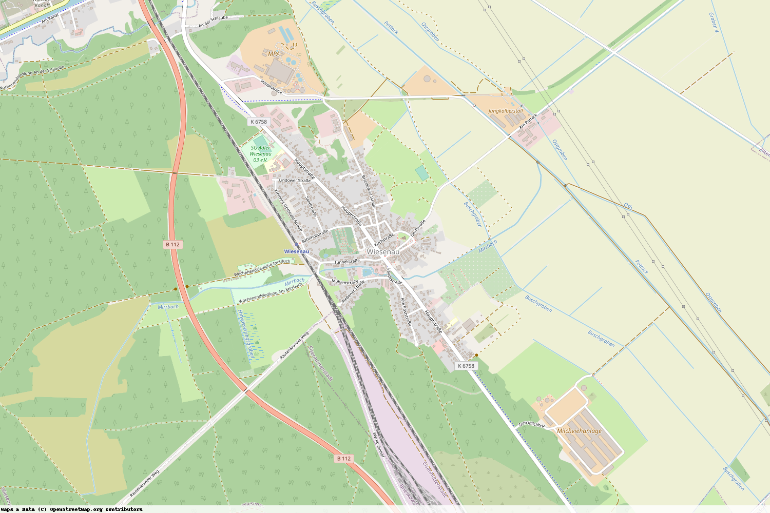 Ist gerade Stromausfall in Brandenburg - Oder-Spree - Wiesenau?