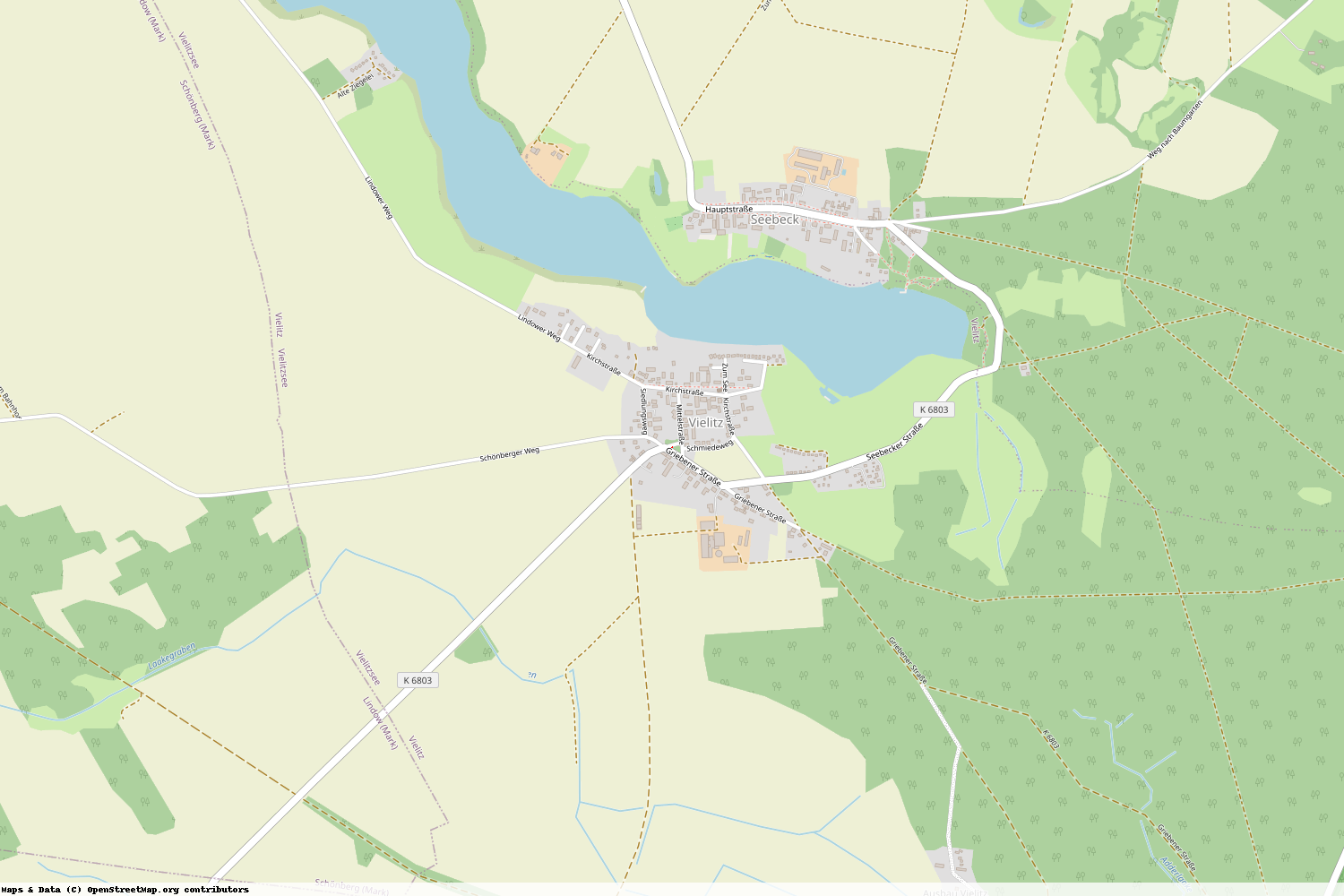 Ist gerade Stromausfall in Brandenburg - Ostprignitz-Ruppin - Vielitzsee?