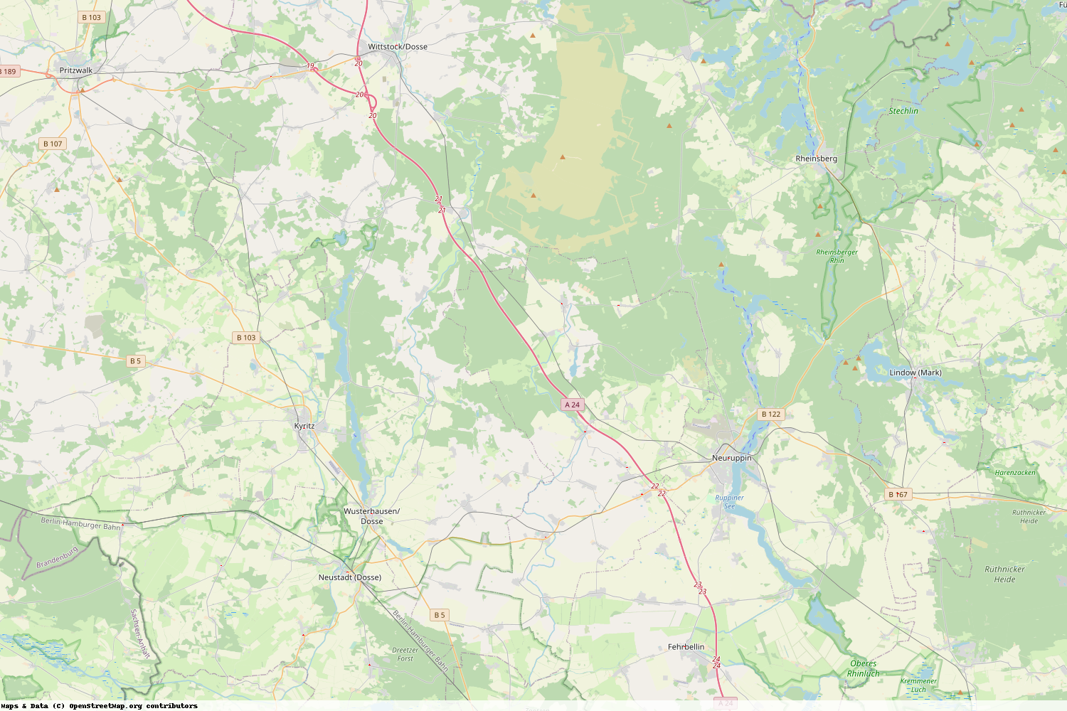 Ist gerade Stromausfall in Brandenburg - Ostprignitz-Ruppin?
