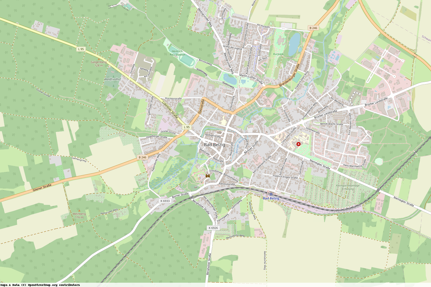 Ist gerade Stromausfall in Brandenburg - Potsdam-Mittelmark - Bad Belzig?