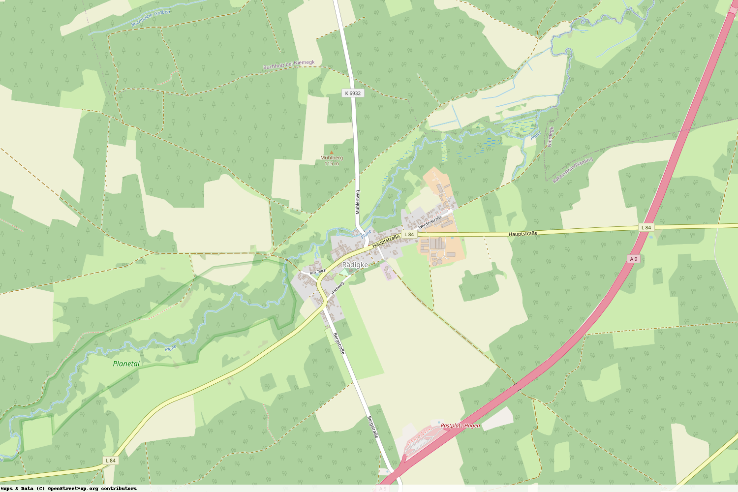 Ist gerade Stromausfall in Brandenburg - Potsdam-Mittelmark - Rabenstein-Fläming?