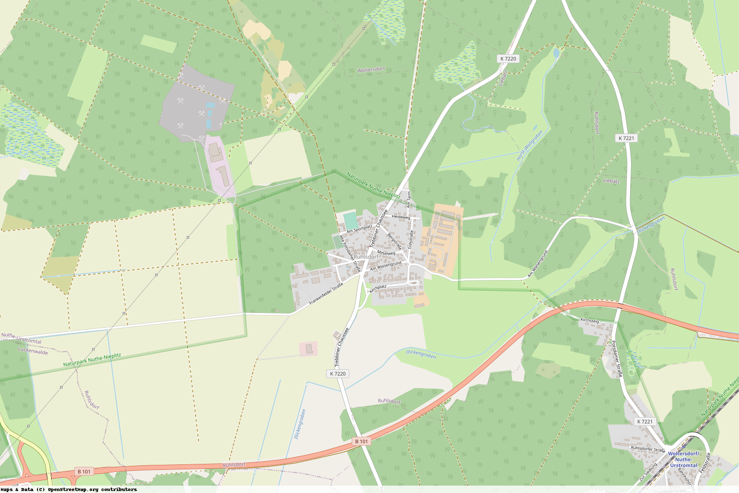 Ist gerade Stromausfall in Brandenburg - Teltow-Fläming - Nuthe-Urstromtal?