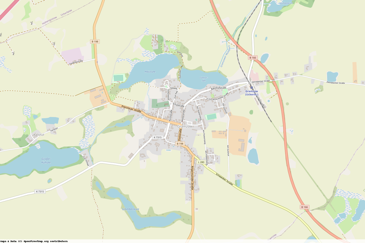 Ist gerade Stromausfall in Brandenburg - Uckermark - Gramzow?