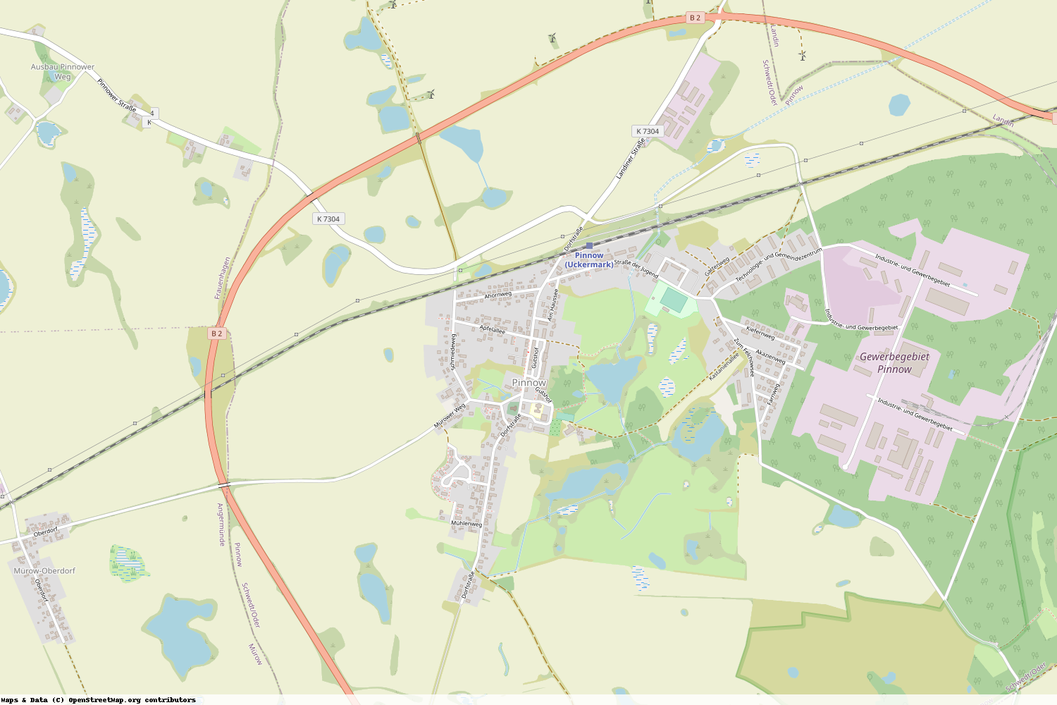Ist gerade Stromausfall in Brandenburg - Uckermark - Pinnow?