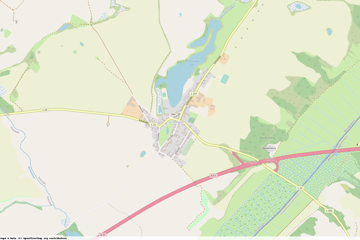 Ist gerade Stromausfall in Brandenburg - Uckermark - Randowtal?
