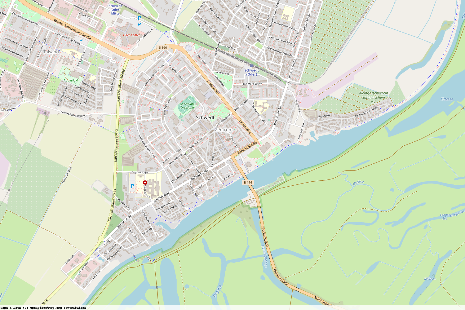 Ist gerade Stromausfall in Brandenburg - Uckermark - Schwedt-Oder?